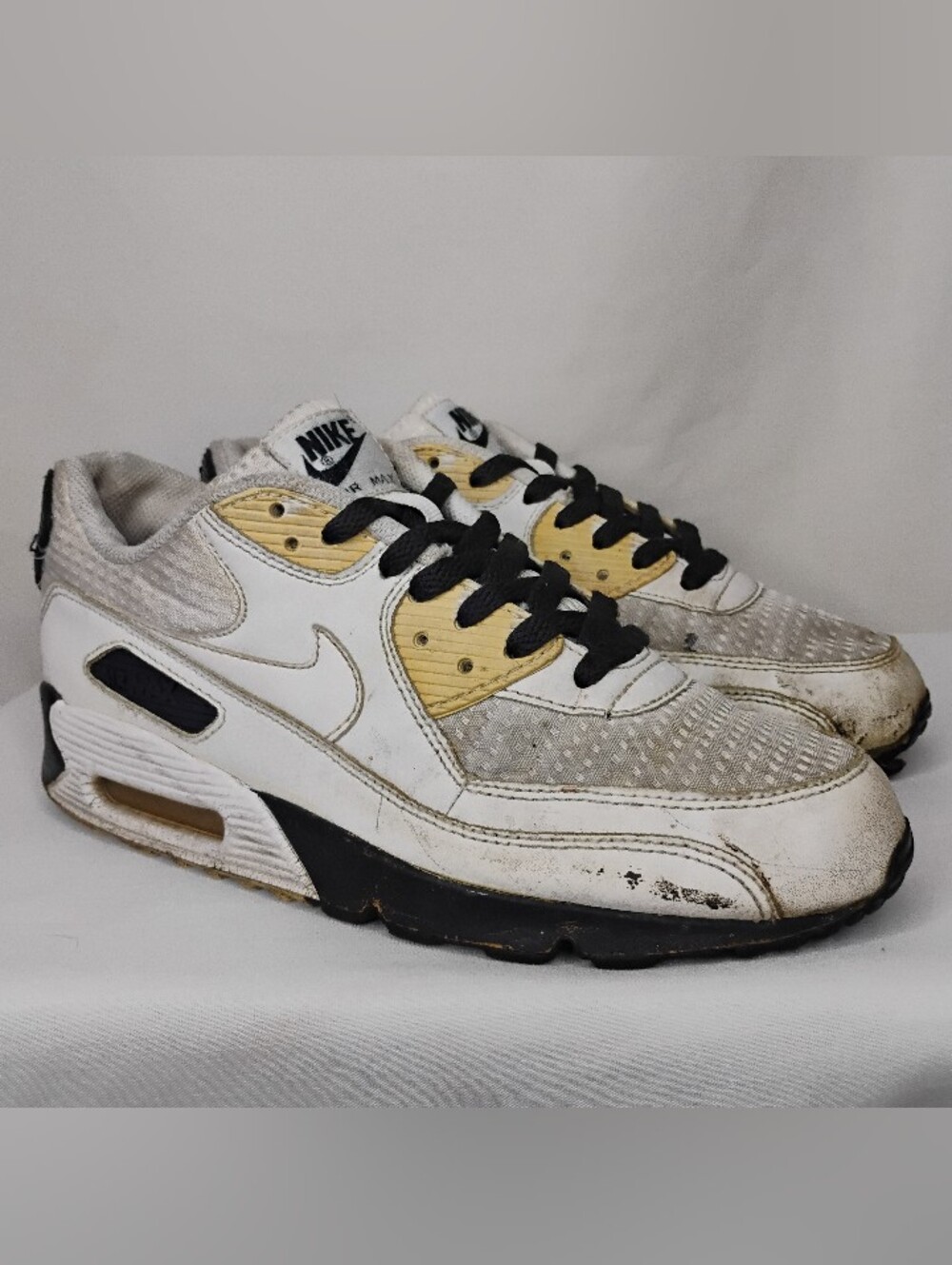 (Unwearable Condition) Mens Size 8 Nike Air Max 90 Replacement Parts DIY Repair